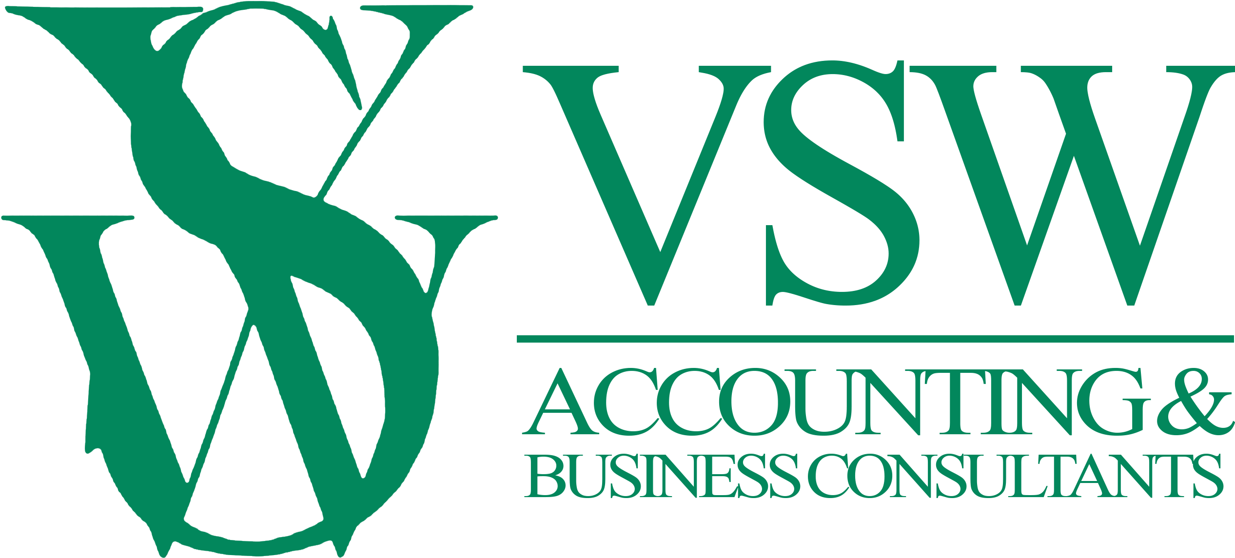 VSW Accounting Logo with Text